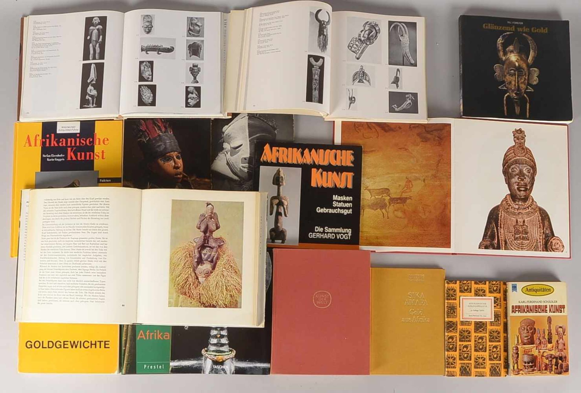 Fachliteratur-Sammlung, 'Afrika'/'Afrikanische Kunst' (unterschiedliche afrikanische Länder, - Bild 2 aus 3