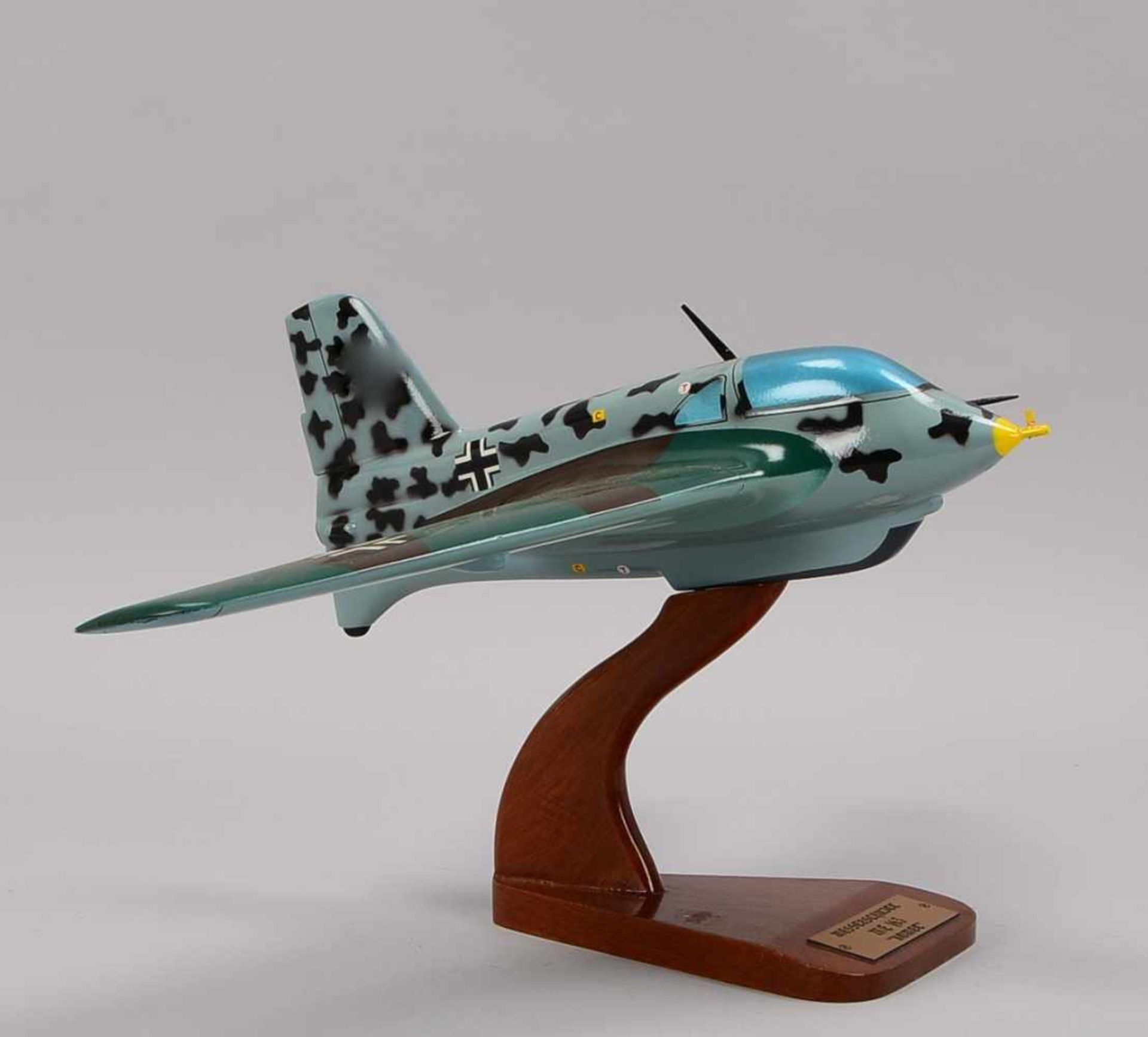 Flugzeugmodell, 'Messerschmitt ME 163', 'Komet' (Modell des ersten Flugzeugs, mit dem die 1.000 km-