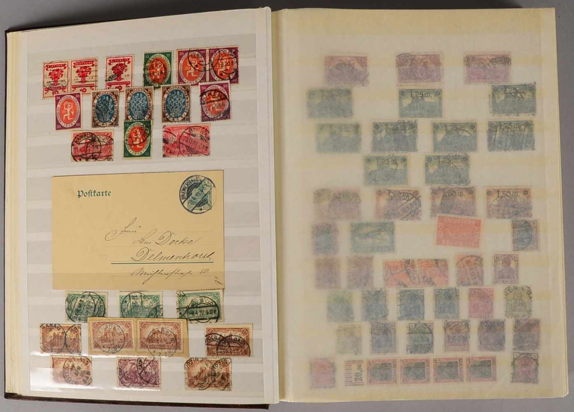 Briefmarken, 1871 - 1954: große 'Deutschland'-Sammlung - 'Brustschild'-Ausgaben mit ansehnlichen - Bild 4 aus 5