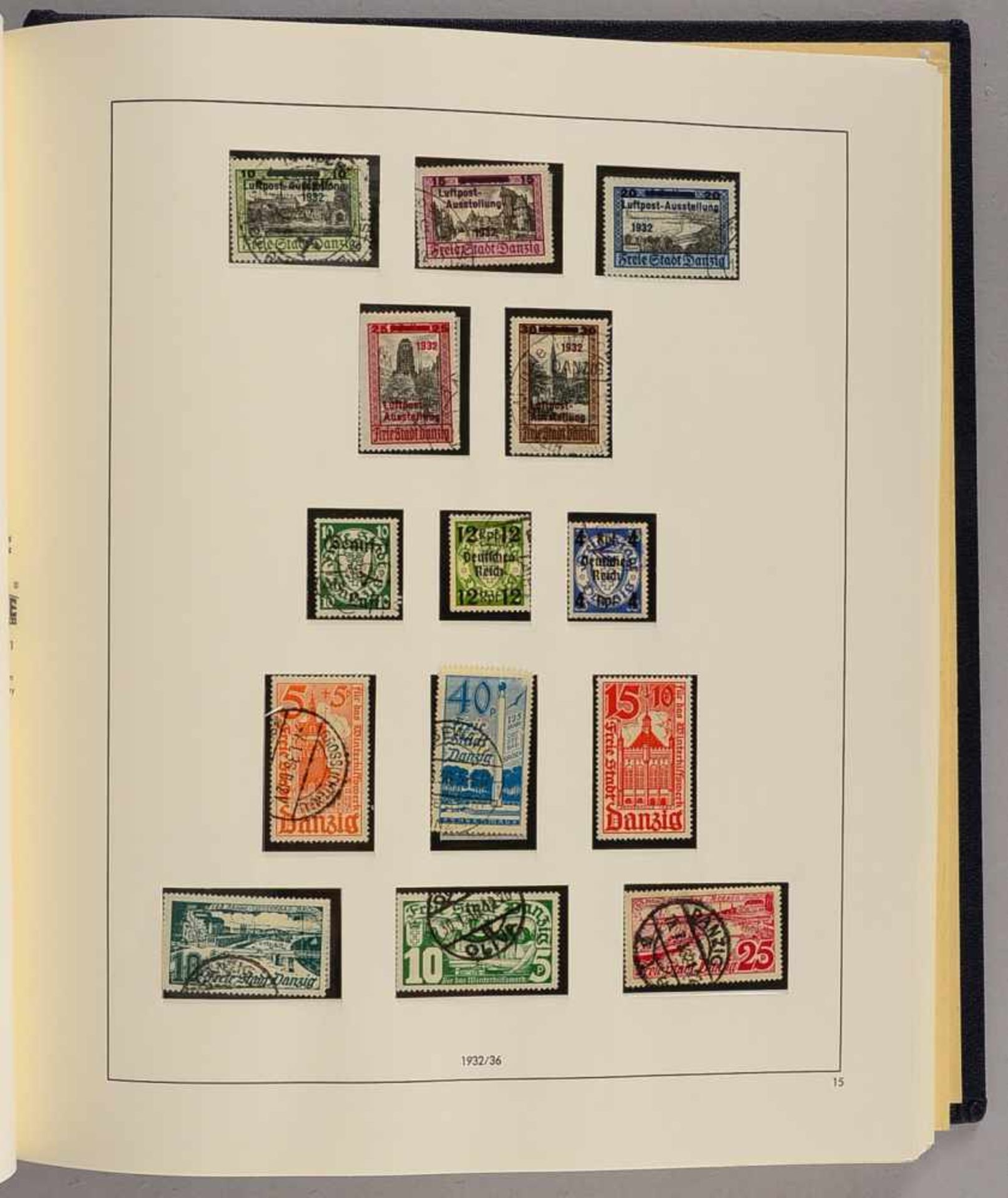 Briefmarken, 1920 - 1939: eine gut ausgebaute Sammlung der gesuchten Gebiete 'Danzig', 'Memel', ' - Bild 2 aus 4