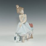 LLADRO RETIRED CERAMIC FIGURINE CHIT CHAT #5466