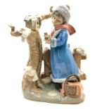 LLADRO FIGURINE WINTER FROST