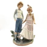 LLADRO FIGURINE ONE,TWO,THREE