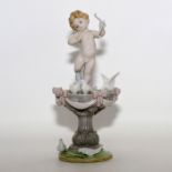 LLADRO FIGURINE FOUNTAIN OF LOVE