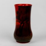 ROYAL DOULTON SUNG FLAMBE VASE ABSTRACT FOREST SCENE