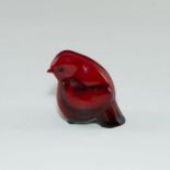 ROYAL DOULTON FLAMBE ANIMAL FIGURINE, CHICK