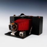 ANTIQUE KODAK TBI FPK AUTOMATIC FOLDING BELLOWS CAMERA