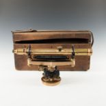 VINTAGE A. LIETZ CO. NO. 10188 BRASS SURVEYOR'S TRANSIT