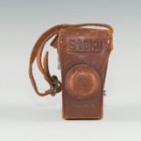 STEKY MODEL II SUBMINIATURE SPY CAMERA & LEATHER CASE