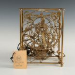 SIX MAN CLOCK KINETIC SCULPTURE BY GORDON BRADT