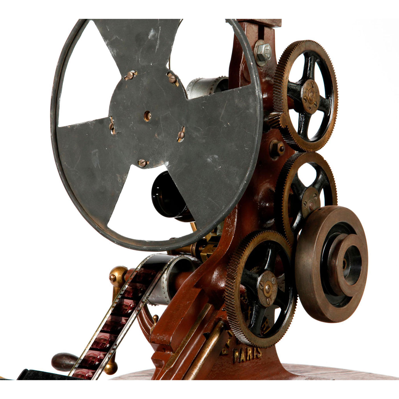 IMPORTANT PATHE 35MM MOVIE PROJECTOR - Image 6 of 12