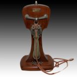 EARLY 20TH CENTURY FRENCH WOODEN BANJO PHONE