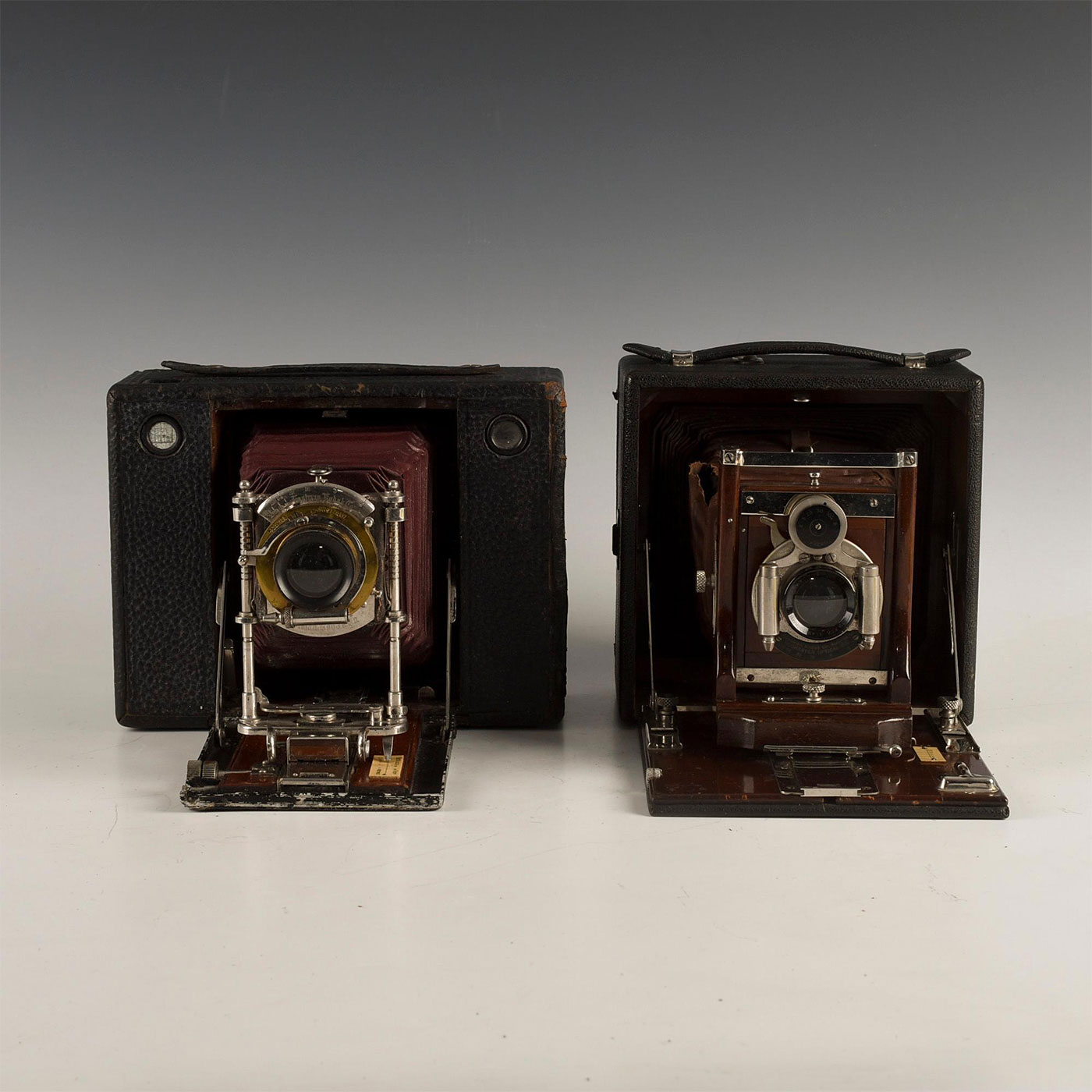 PAIR OF ANTIQUE KODAK FOLDING CAMERAS