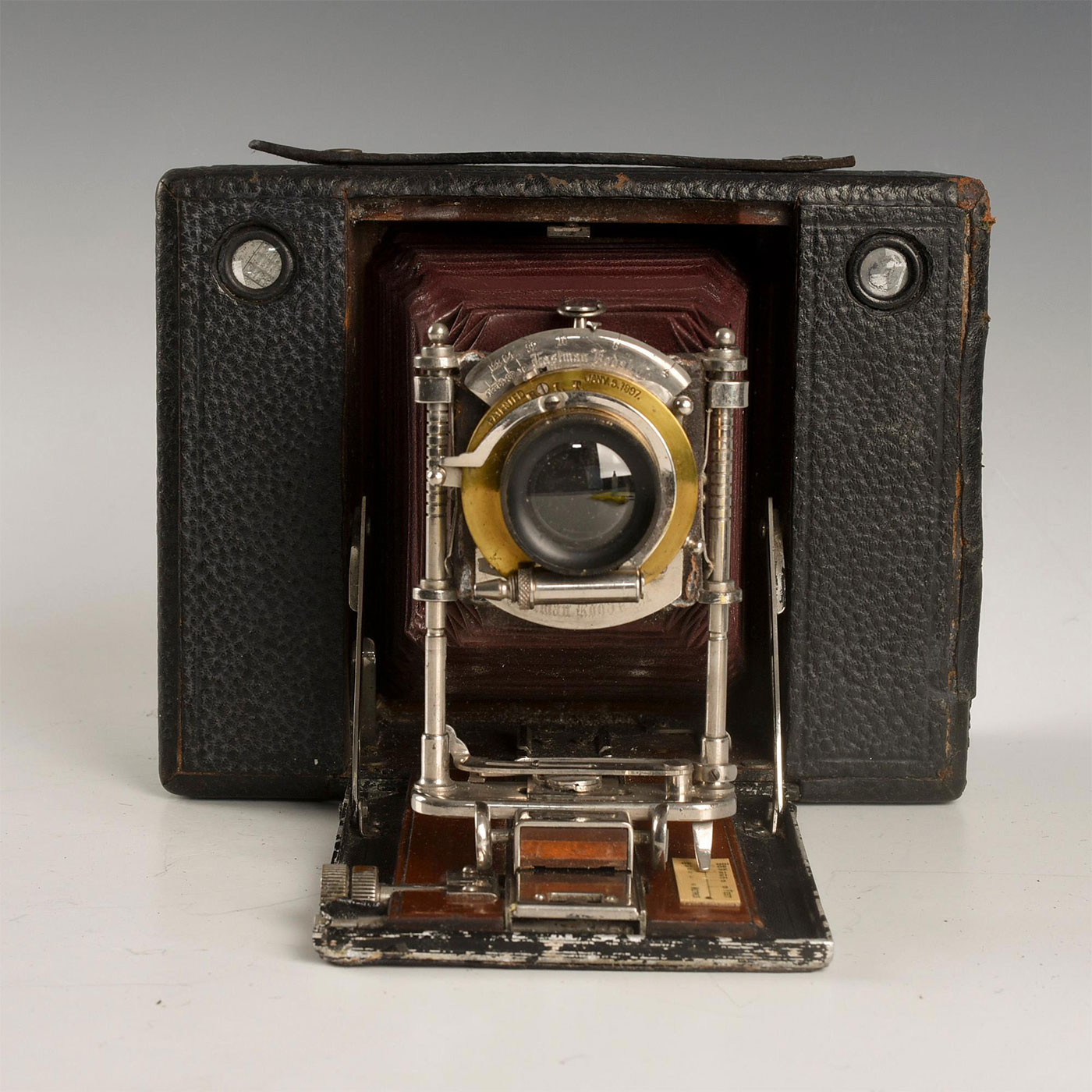 PAIR OF ANTIQUE KODAK FOLDING CAMERAS - Image 3 of 10