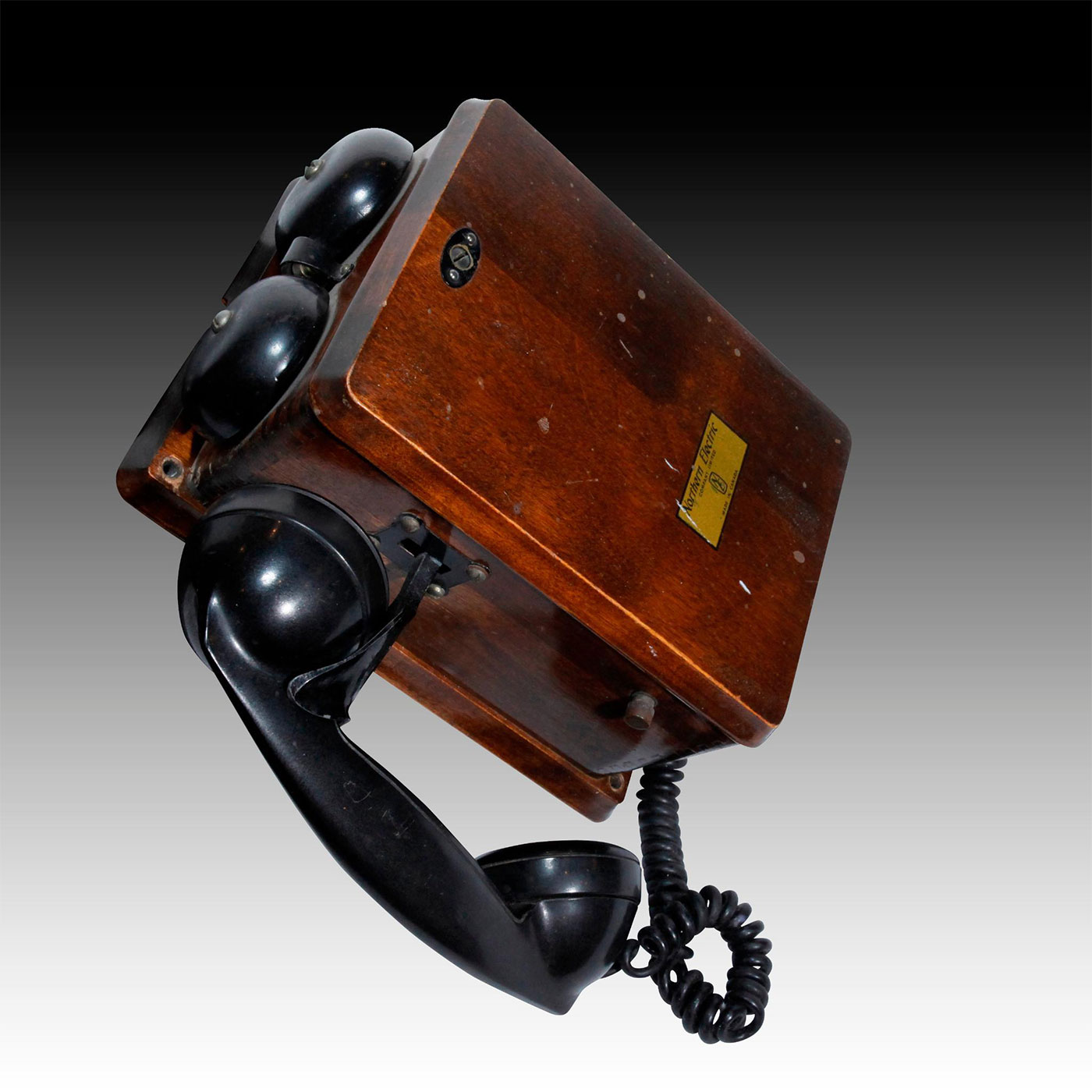 NORTHERN ELECTRIC N717CG WALL MOUNT CRANK PHONE - Image 3 of 6