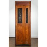 VINTAGE WOODEN INDOOR PHONE BOOTH