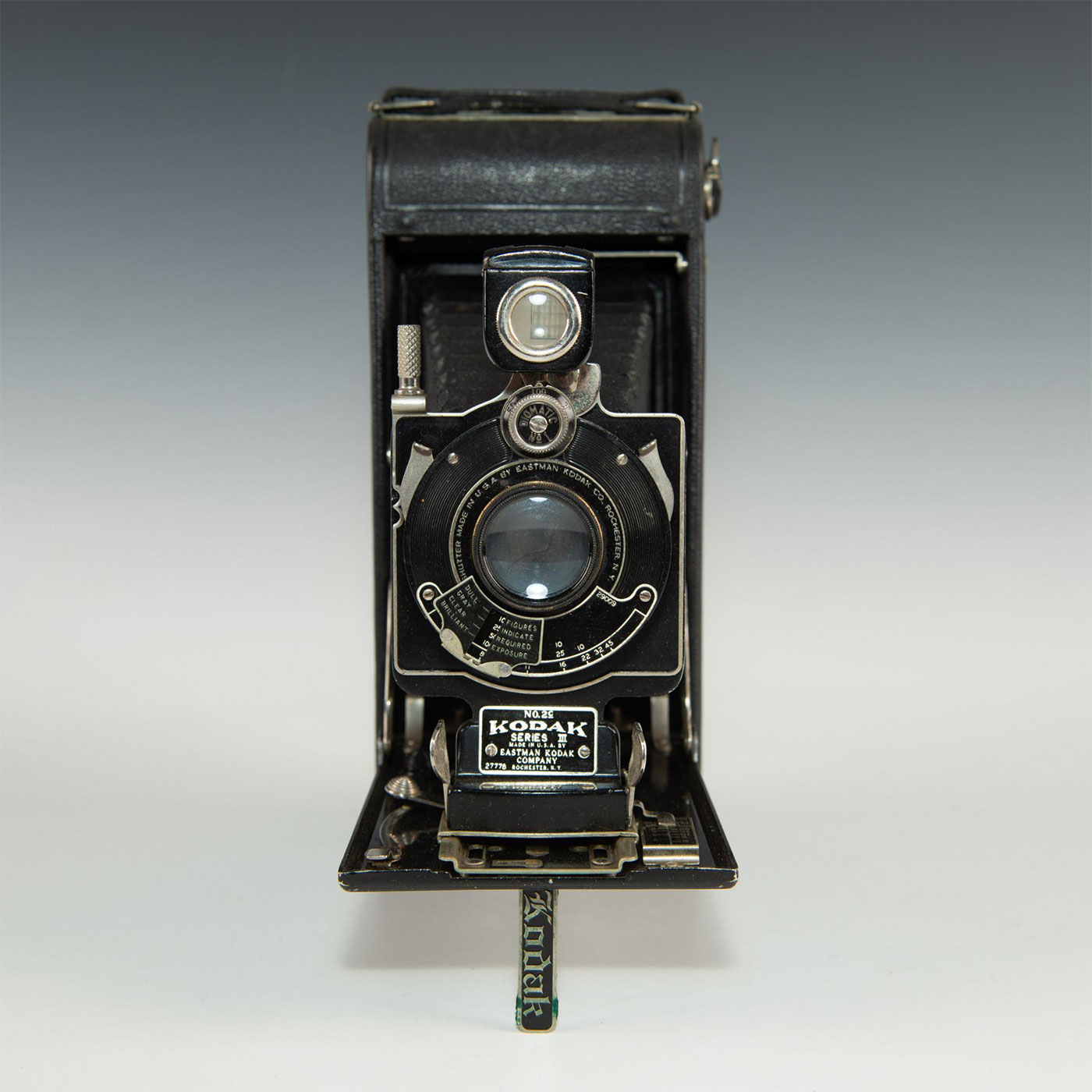 6 ART DECO STYLED KODAK FOLDING FILM CAMERAS, ASCENDING - Image 7 of 14