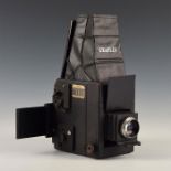 SMALL GRAFLEX R.B. SERIES B FOLDING SHEET FILM CAMERA