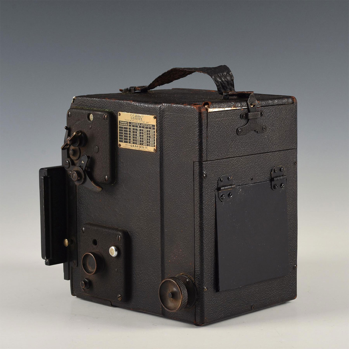 SMALL GRAFLEX R.B. SERIES B FOLDING SHEET FILM CAMERA - Image 9 of 9