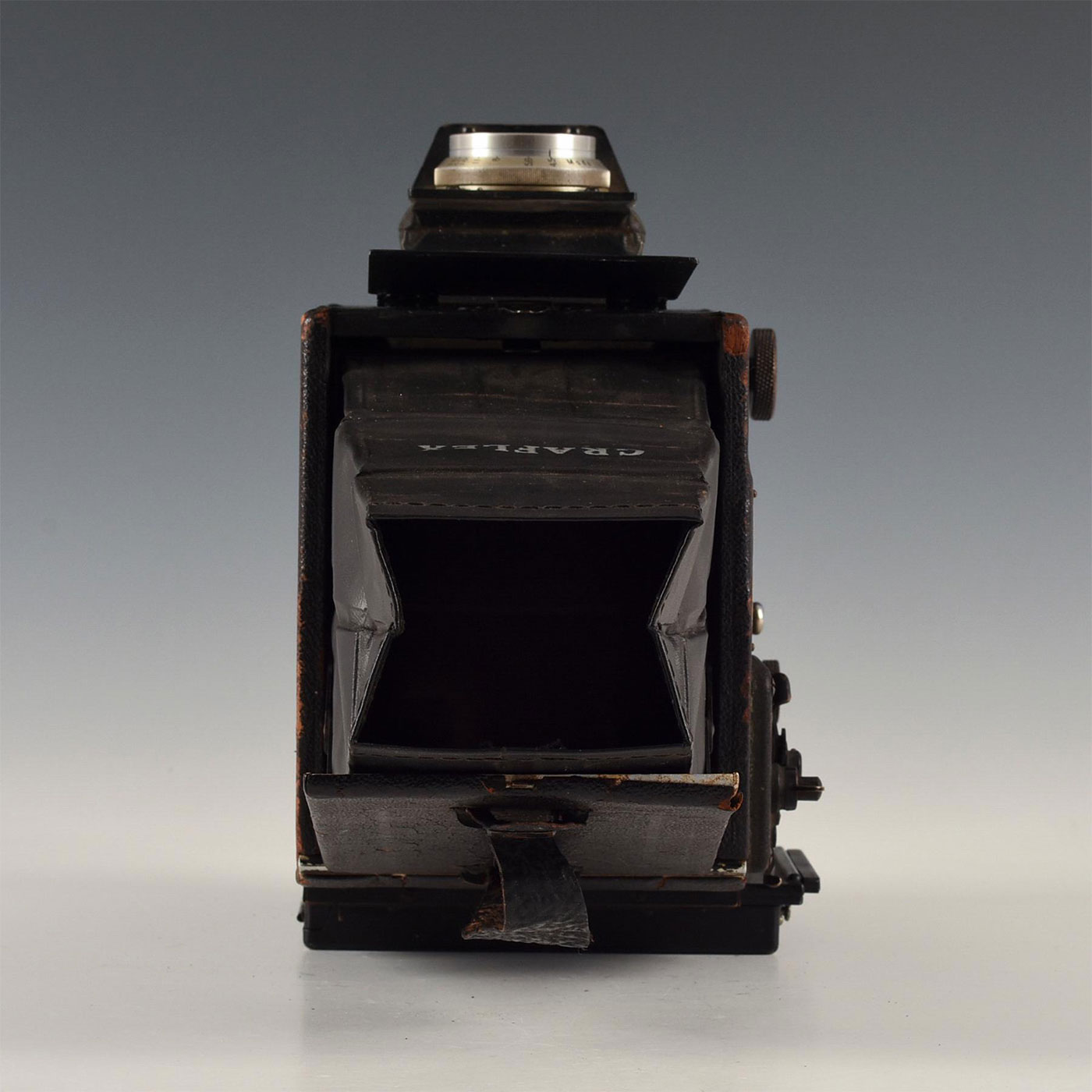 SMALL GRAFLEX R.B. SERIES B FOLDING SHEET FILM CAMERA - Image 7 of 9