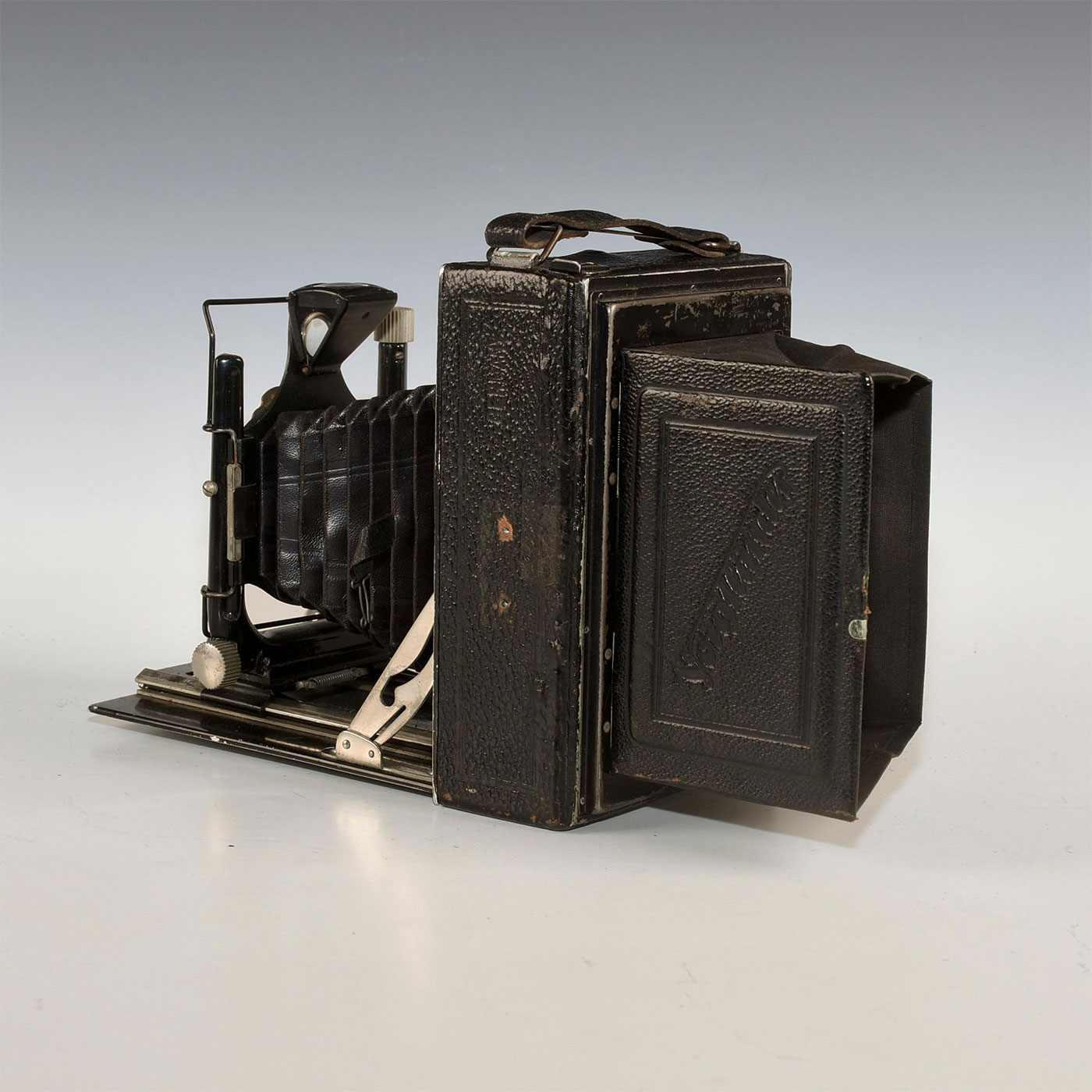 VOIGTLANDER CAMERA, 2 PLATE HOLDERS, 1 SHEET PACK - Image 5 of 8