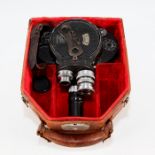 ANTIQUE BELL & HOWELL 16MM MOVIE CAMERA IN CASE