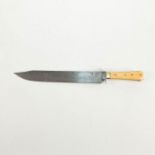 ANTIQUE COFFIN HANDLE BOWIE KNIFE