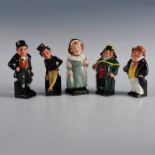 GROUP OF 5 ROYAL DOULTON DICKENS MINIATURE FIGURINES