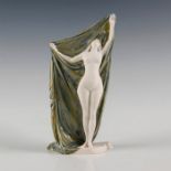 BISQUE ART DECO NUDE FIGURINE AFTER THEODORE RIVIERE