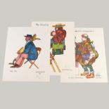 COLLECTION OF THREE FERDIE PACHECO LITHOGRAPHIC PRINTS