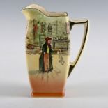 ROYAL DOULTON DICKENS WARE MEDIUM PITCHER, THE ARTFUL DODGER