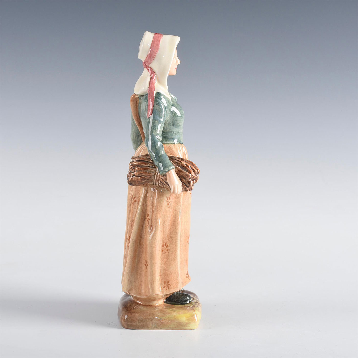 ROYAL DOULTON PORCELAIN FIGURE, FRENCH PEASANT - Image 4 of 5