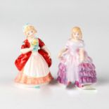 GROUP OF 2 ROYAL DOULTON FIGURINES