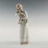 LLADRO FIGURINE, GIRL WITH LAMB