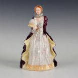 GOLDSCHEIDER STAFFORDSHIRE FIGURINE QUEEN ELIZABETH I