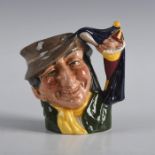 ROYAL DOULTON SMALL CHARACTER JUG, PUNCH AND JUDY MAN