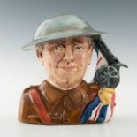 BAIRSTOW MANOR LARGE CHARACTER JUG, LEST WE FORGET