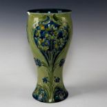 MOORCROFT ART NOUVEAU FLAMMINIAN WARE VASE, SIGNED