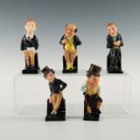 GROUP OF 5 ROYAL DOULTON DICKENS MINIATURE FIGURINES
