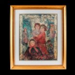 FRAMED LIMITED EDITION EDNA HIBEL PRINT, OUR MOTHERS BEFORE US