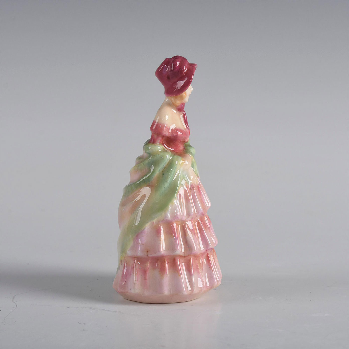 ROYAL DOULTON MINIATURE FIGURINE, VICTORIAN LADY - Image 4 of 5