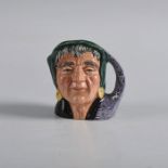 ROYAL DOULTON MINIATURE CHARACTER JUG, THE FORTUNE TELLER