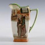 ROYAL DOULTON DICKENS WARE LARGE PITCHER, FAGIN