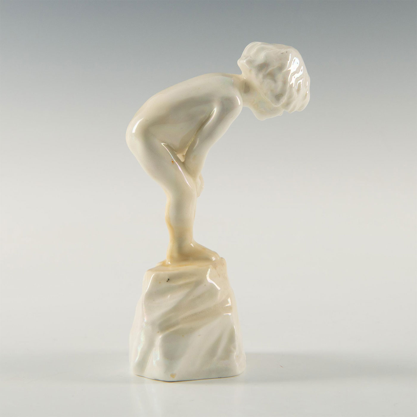 ROYAL DOULTON ART DECO LUSTRE FIGURE, CHILD STUDY - Image 3 of 5