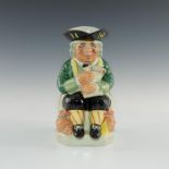 KEVIN FRANCIS CERAMICS THE SHAREHOLDER TOBY JUG