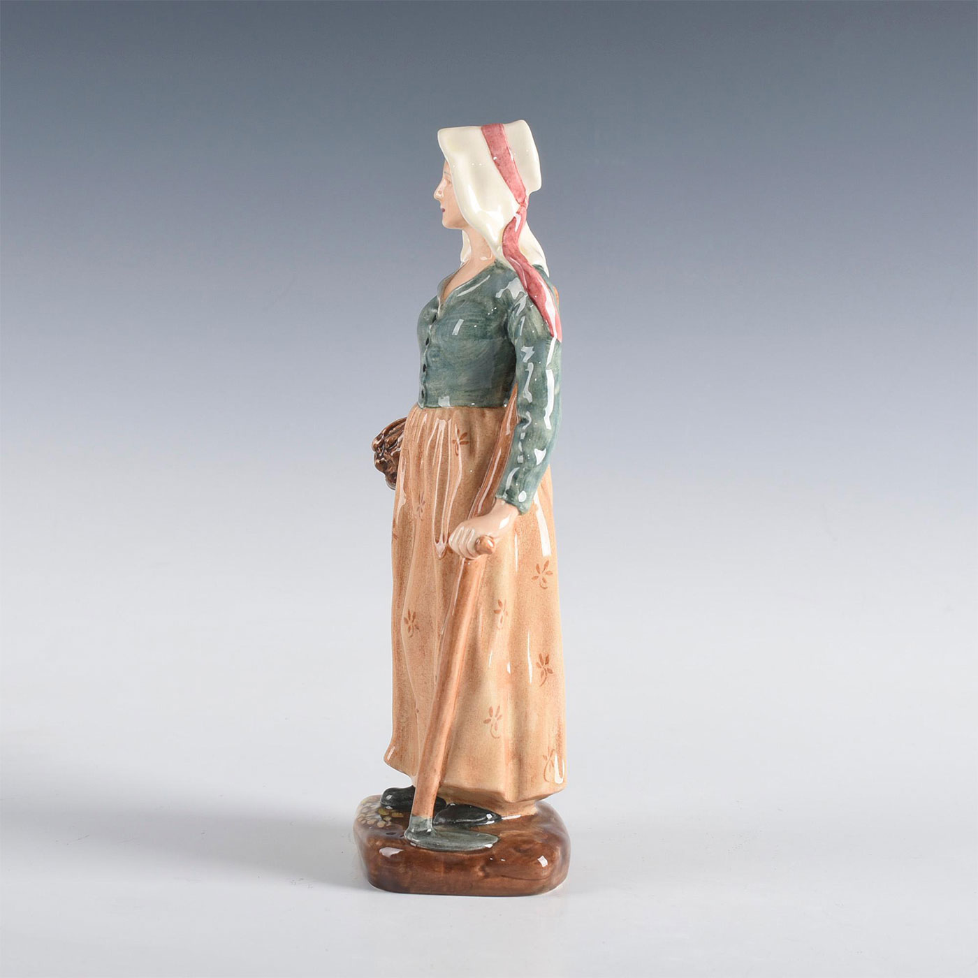 ROYAL DOULTON PORCELAIN FIGURE, FRENCH PEASANT - Image 2 of 5