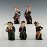 GROUP OF 5 ROYAL DOULTON DICKENS MINIATURE FIGURINES