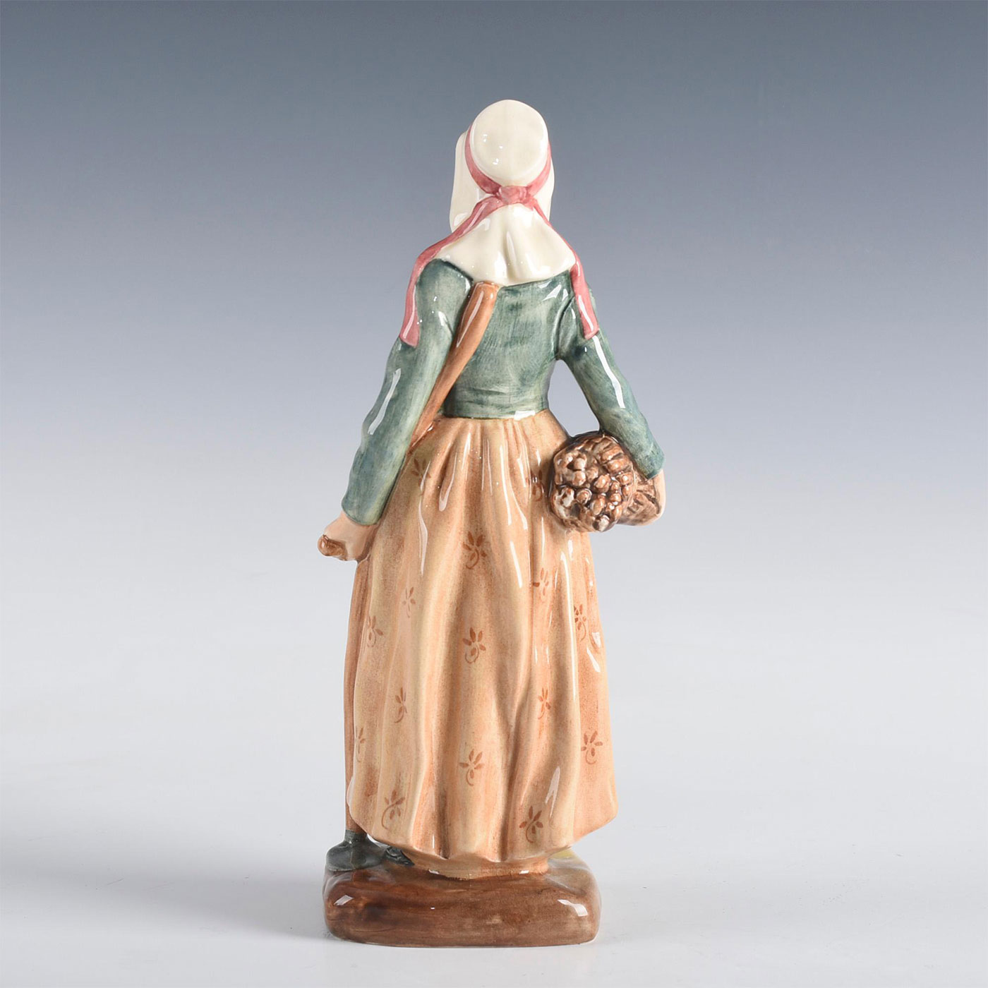 ROYAL DOULTON PORCELAIN FIGURE, FRENCH PEASANT - Image 3 of 5