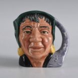 ROYAL DOULTON SMALL CHARACTER JUG, THE FORTUNE TELLER