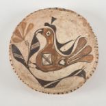 NATIVE AMERICAN TRIBAL PUEBLO BIRD DISH